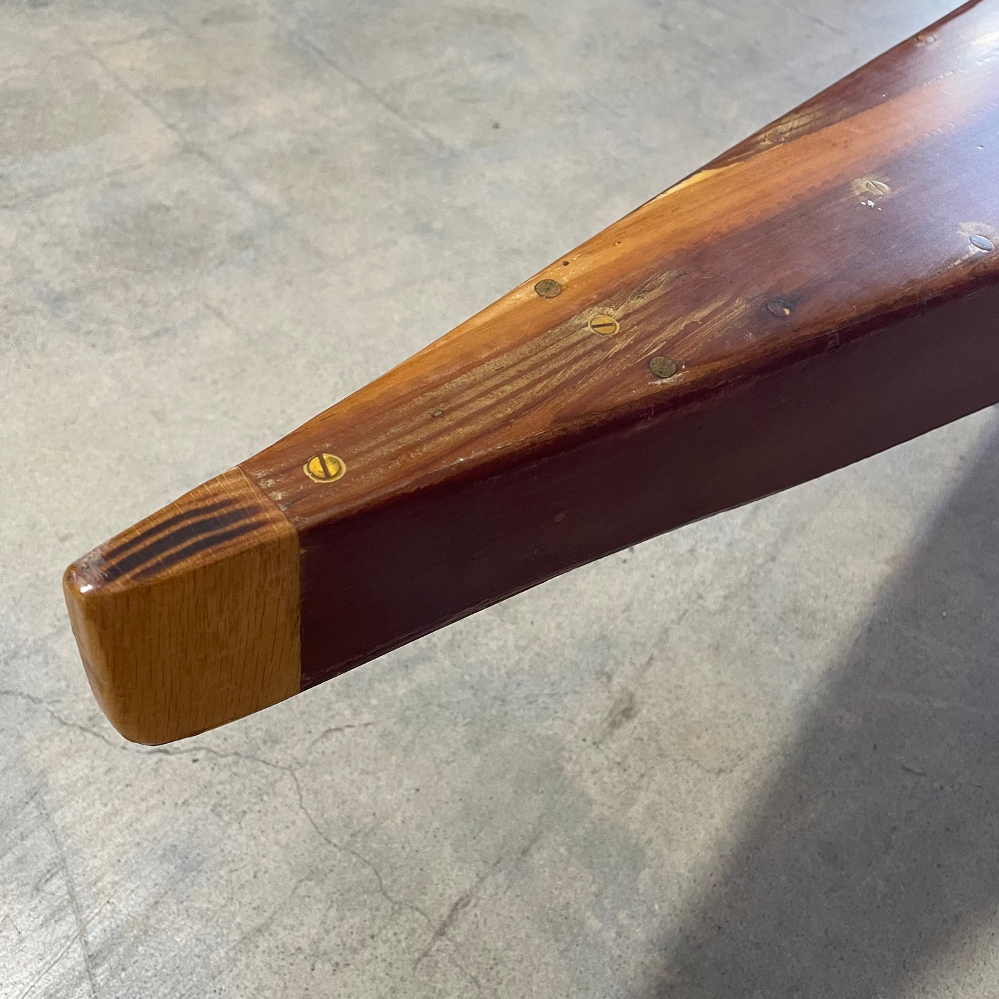 Dirk Langer | 12'0" Hollow Tom Blake Redwood Replica