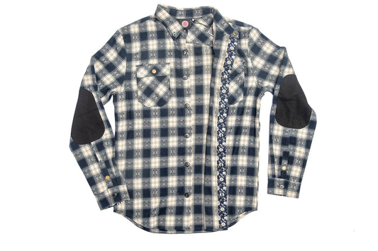 Nineplus Flannel Shirt | Navy