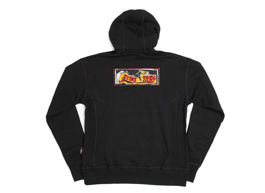 Icons Hooded Sweatshirt | Brian Bent | Black