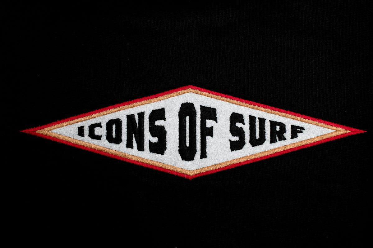 Icons Sweatshirt | Diamond Logo | Black