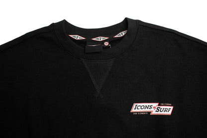 Icons Sweatshirt | Icons Lightning | Black