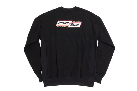 Icons Sweatshirt | Icons Lightning | Black