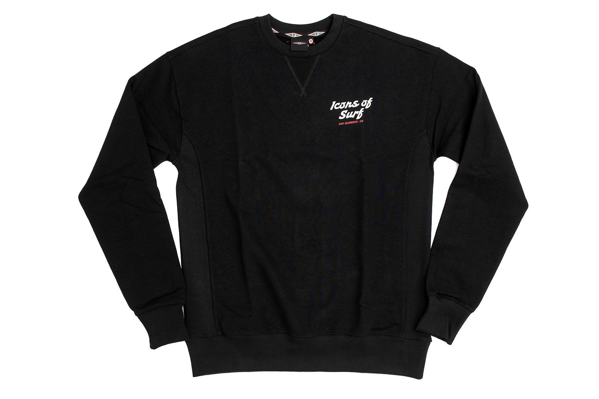 Icons Sweatshirt | Sunset | Black