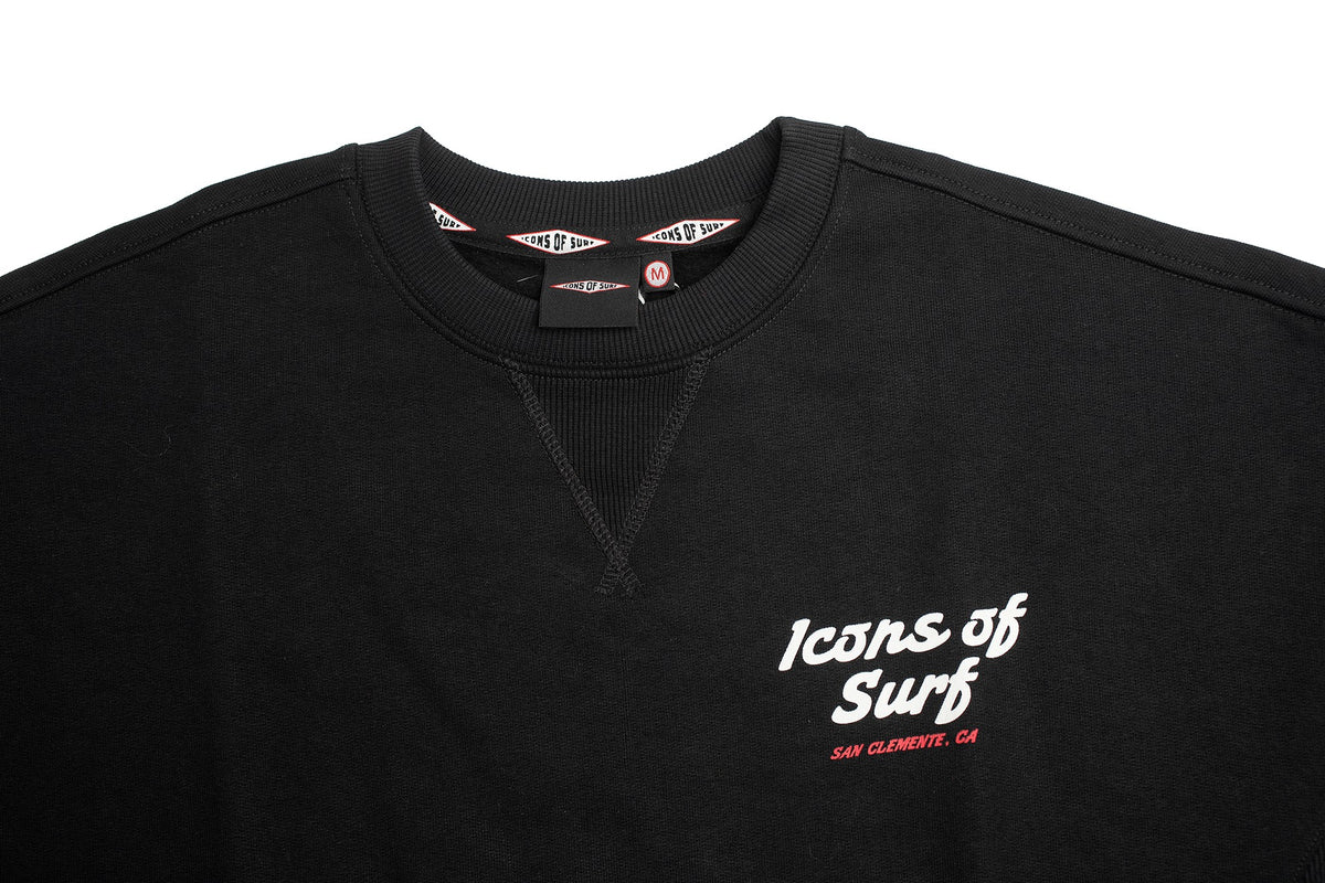 Icons Sweatshirt | Sunset | Black