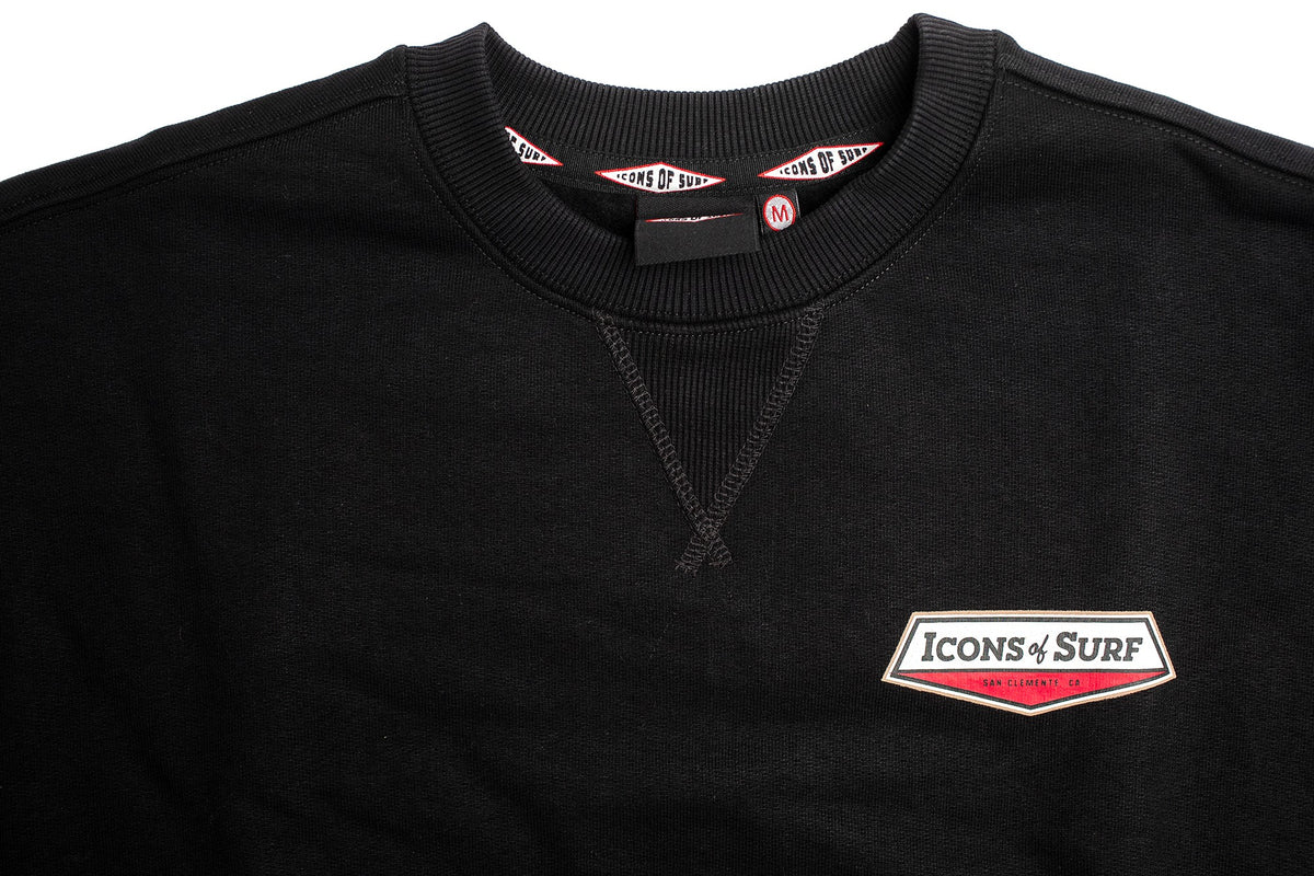 Icons Sweatshirt | Icons Shield | Black