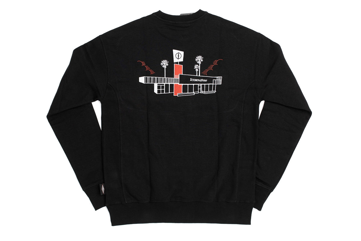 Icons Sweatshirt | Shop Template | Black