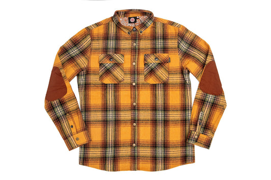 Nineplus Flannel Shirt | Yellow | Woollen