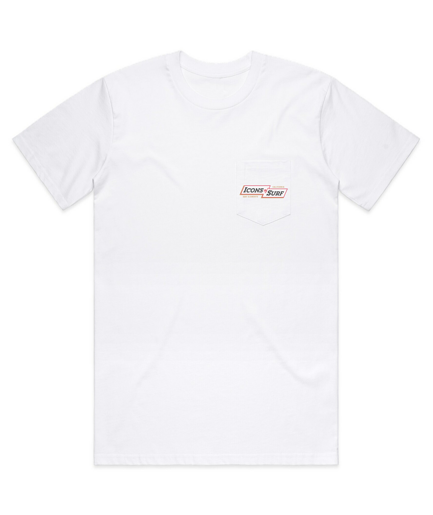 Icons Pocket T-Shirt | Spark (White)