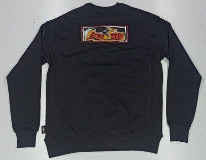 Icons Sweatshirt | Brian Bent | Black
