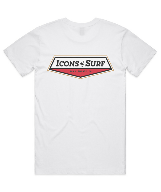 Icons T-Shirt | Icons Shield | White| New