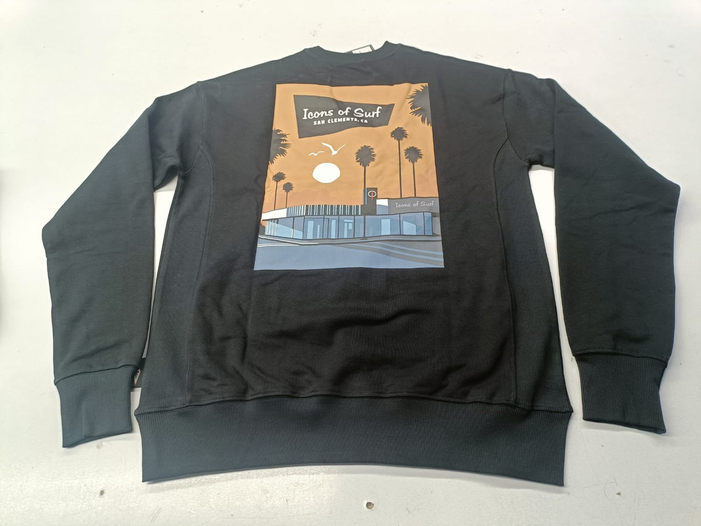Icons Sweatshirt | Sunset | Black
