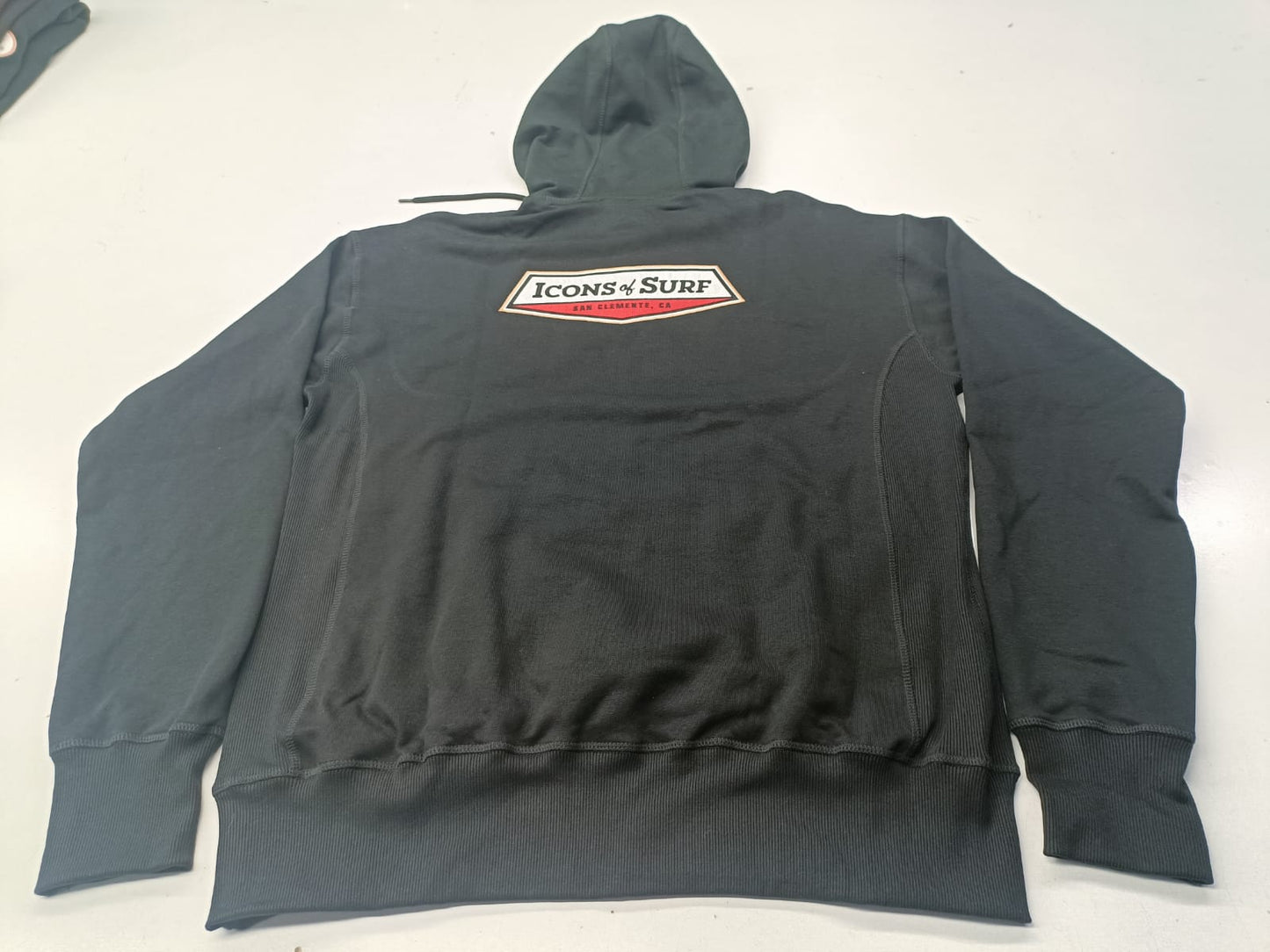 Icons Hooded Sweatshirt | Icons Shield | Black