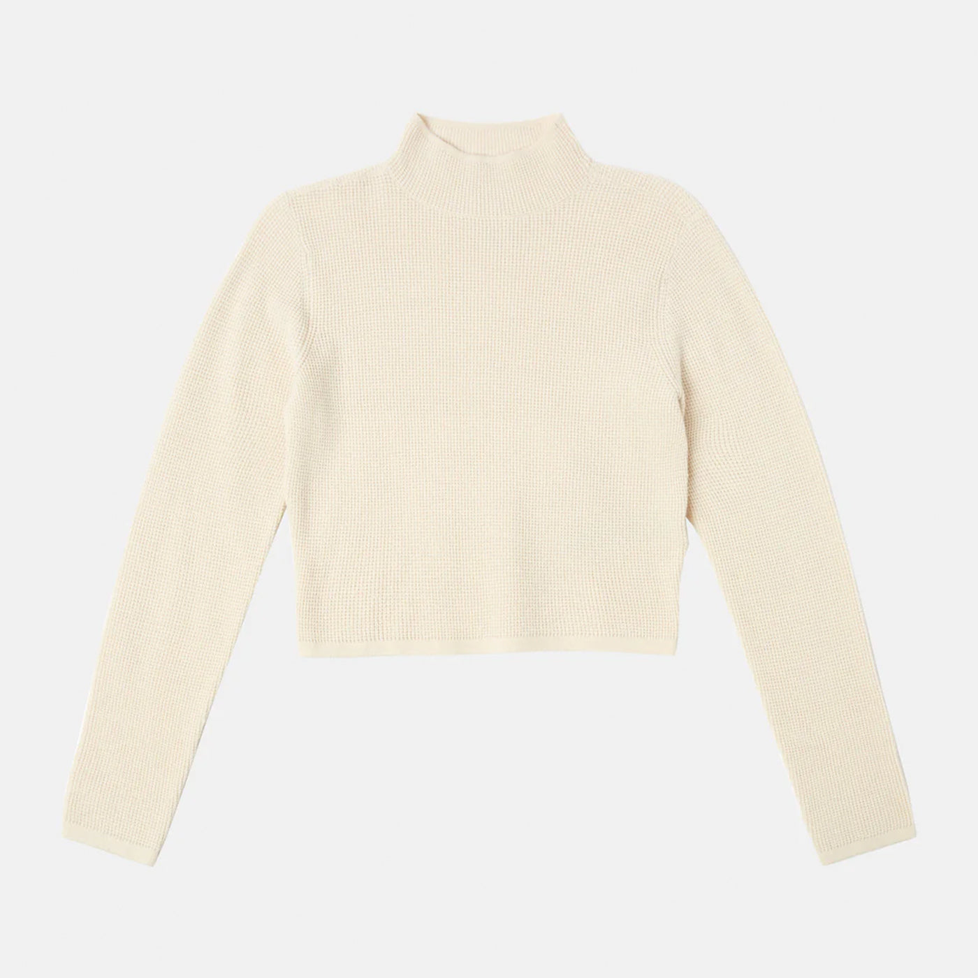 RVCA | Apres Sweater Crop Top | Latte