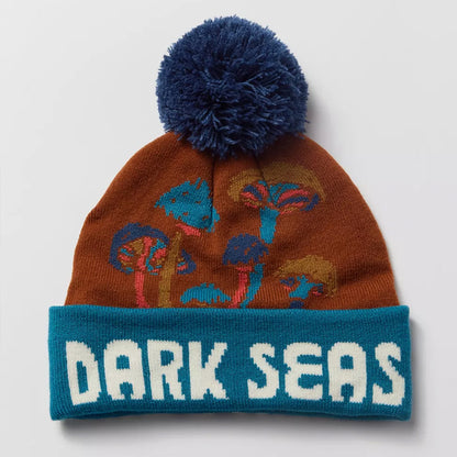 Dark Seas | Azure-Beanie | Ginger/Teal