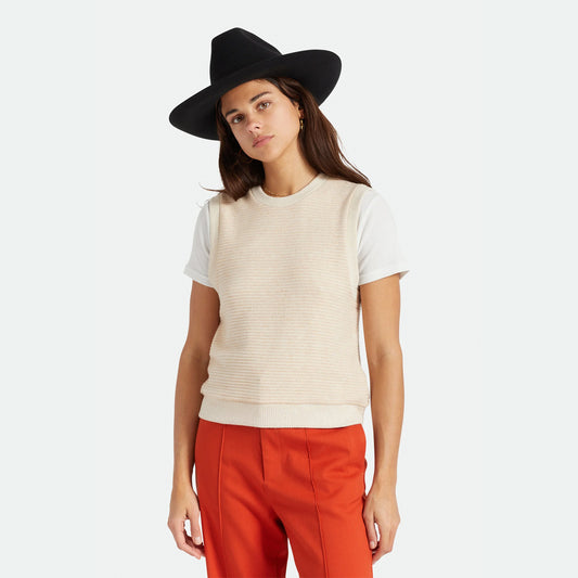 Brixton | Bandera Vest | Heather Soft Pink