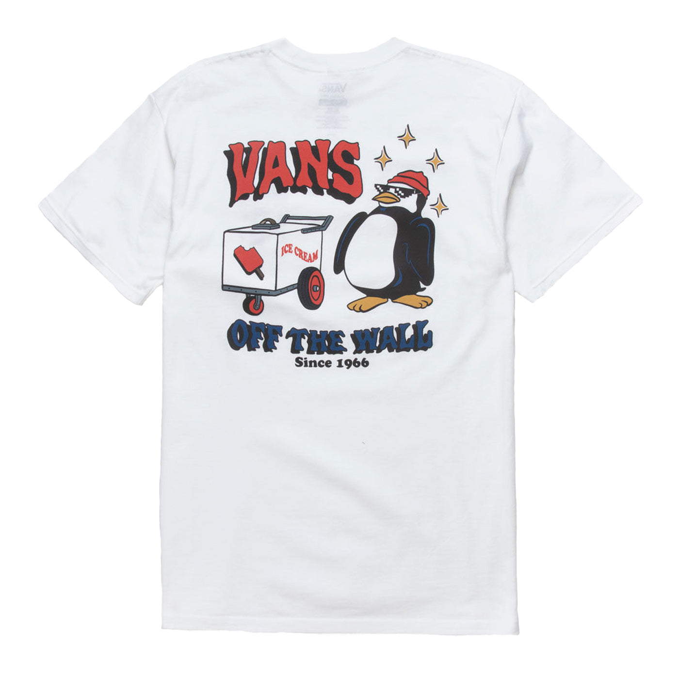Vans | Chillin Penguin T-Shirt | White