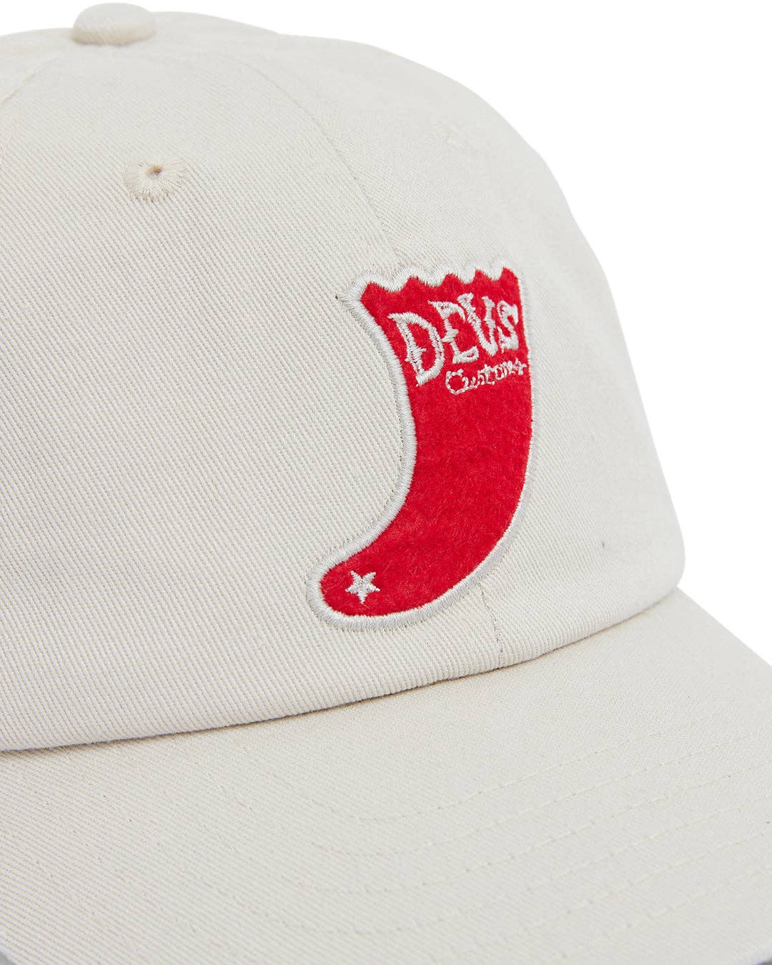 Single Fin Dad Cap - White: White / One Size