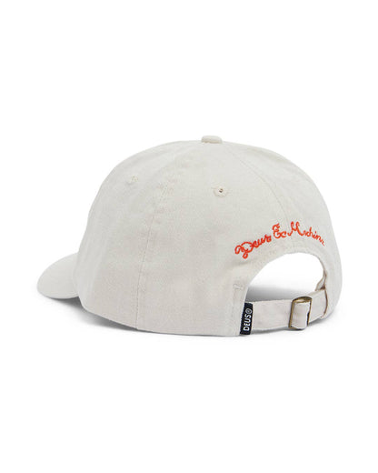 Single Fin Dad Cap - White: White / One Size