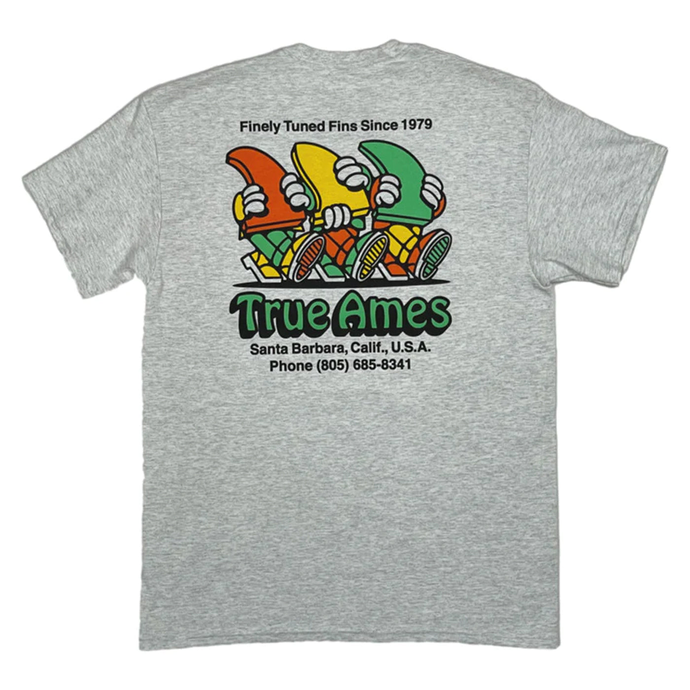 True Ames | DJ Javier: Finely Tuned Pocket T Shirt | Grey