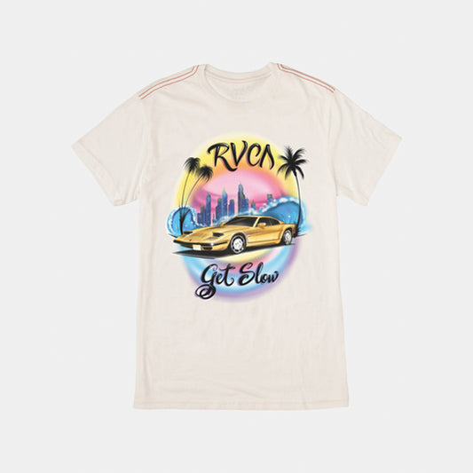 RVCA | Get Slow T Shirt | Antique White