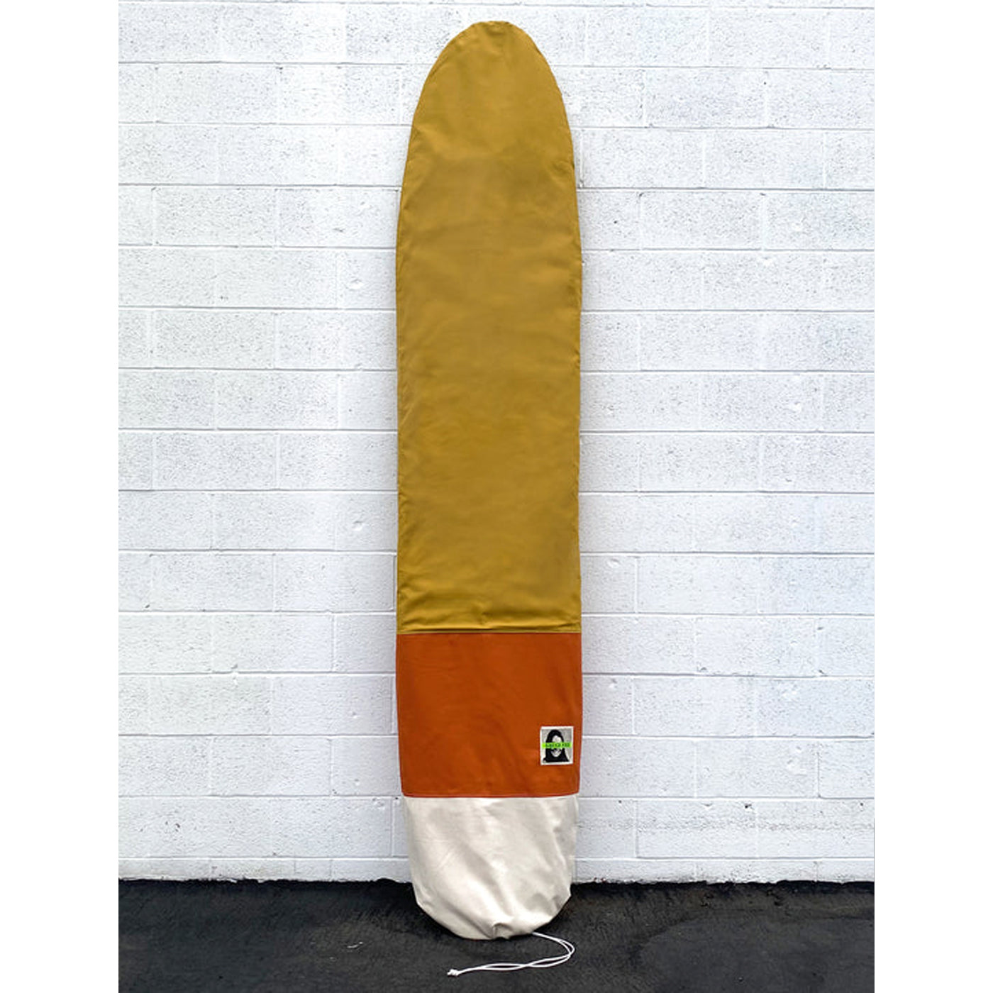 Green Fuz | Gold Soundz Log Canvas Board Bag | 9'6