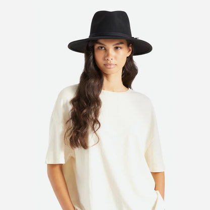 Brixton | Joanna Felt Packable Hat | Black