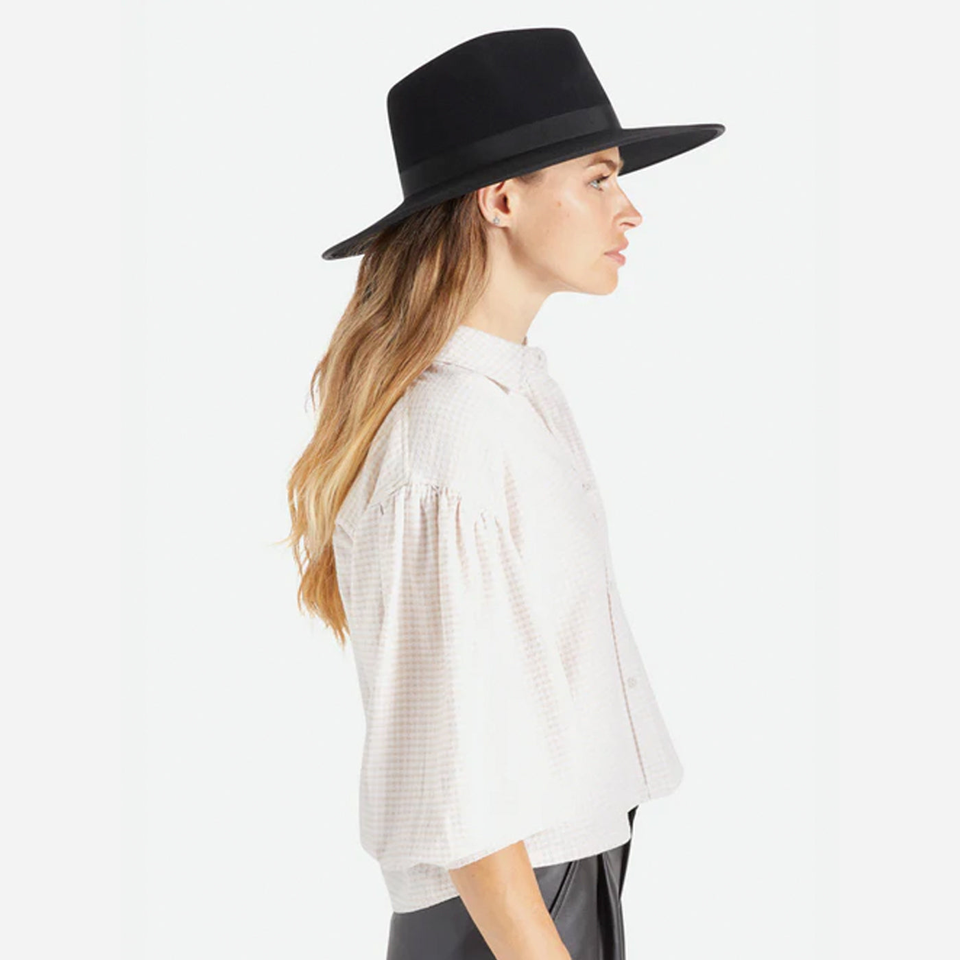 Brixton | Jo Rancher Wide-Brim Hat | Black