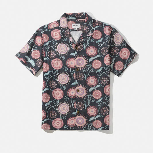Rhythm | Protea Linen Shirt | Black