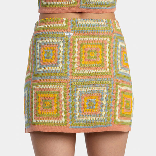 RVCA | Kitch Mini Skirt | Guava