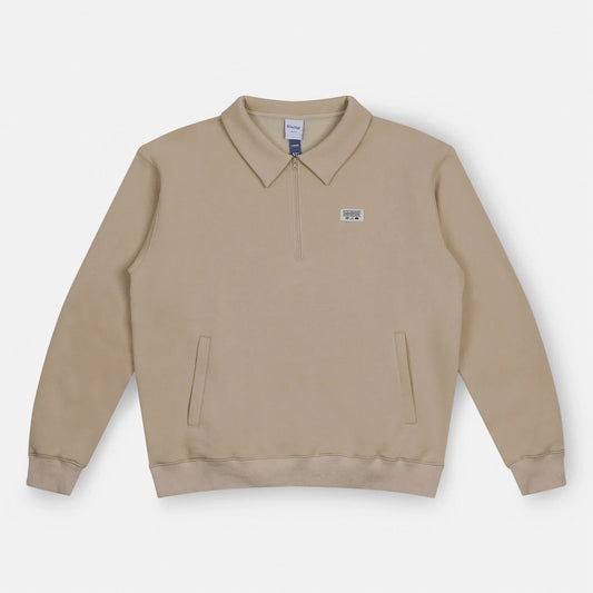 Rivvia Projects | Time Zone 1/4 Zip | Parchment