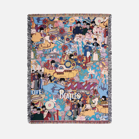 Slowtide | Yellow Submarine Tapestry Blanket