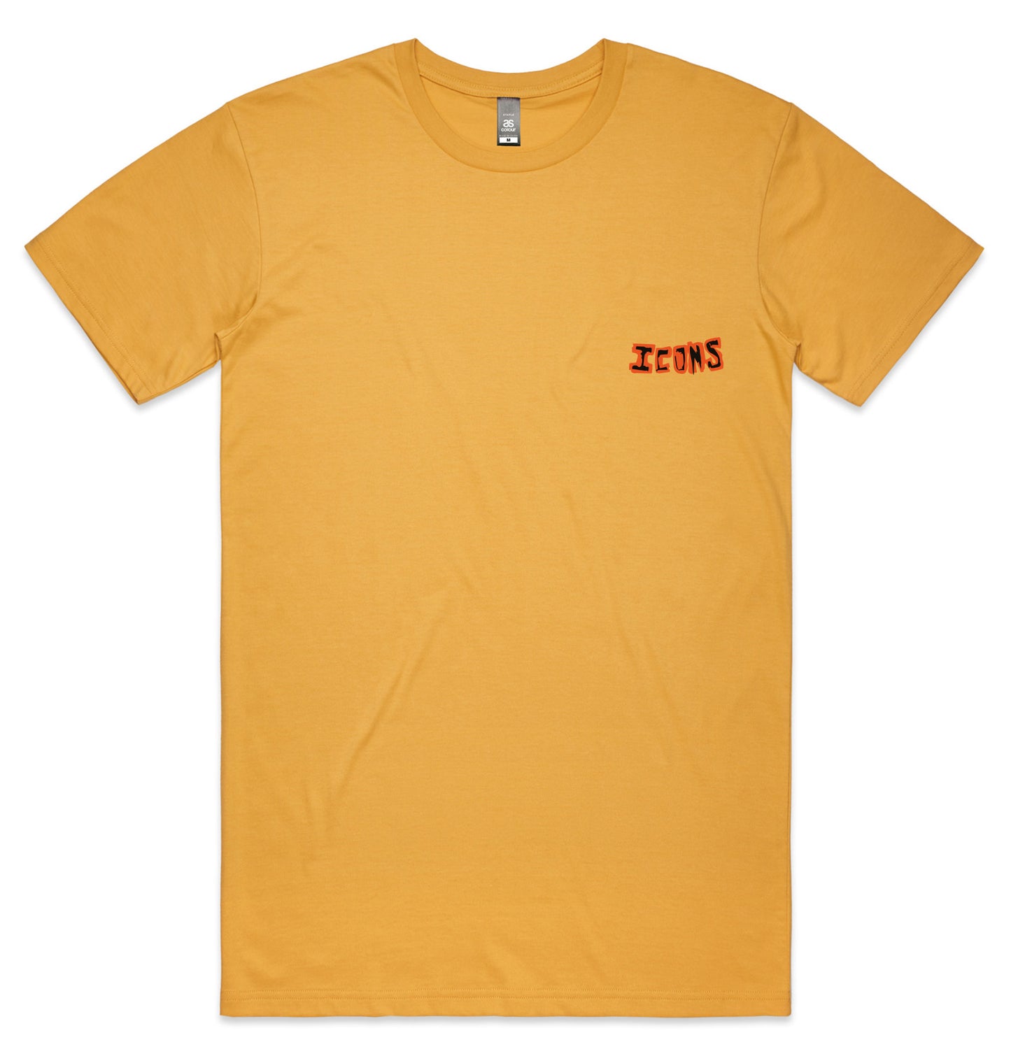 Icons T-Shirt | Brian Bent (Mustard)