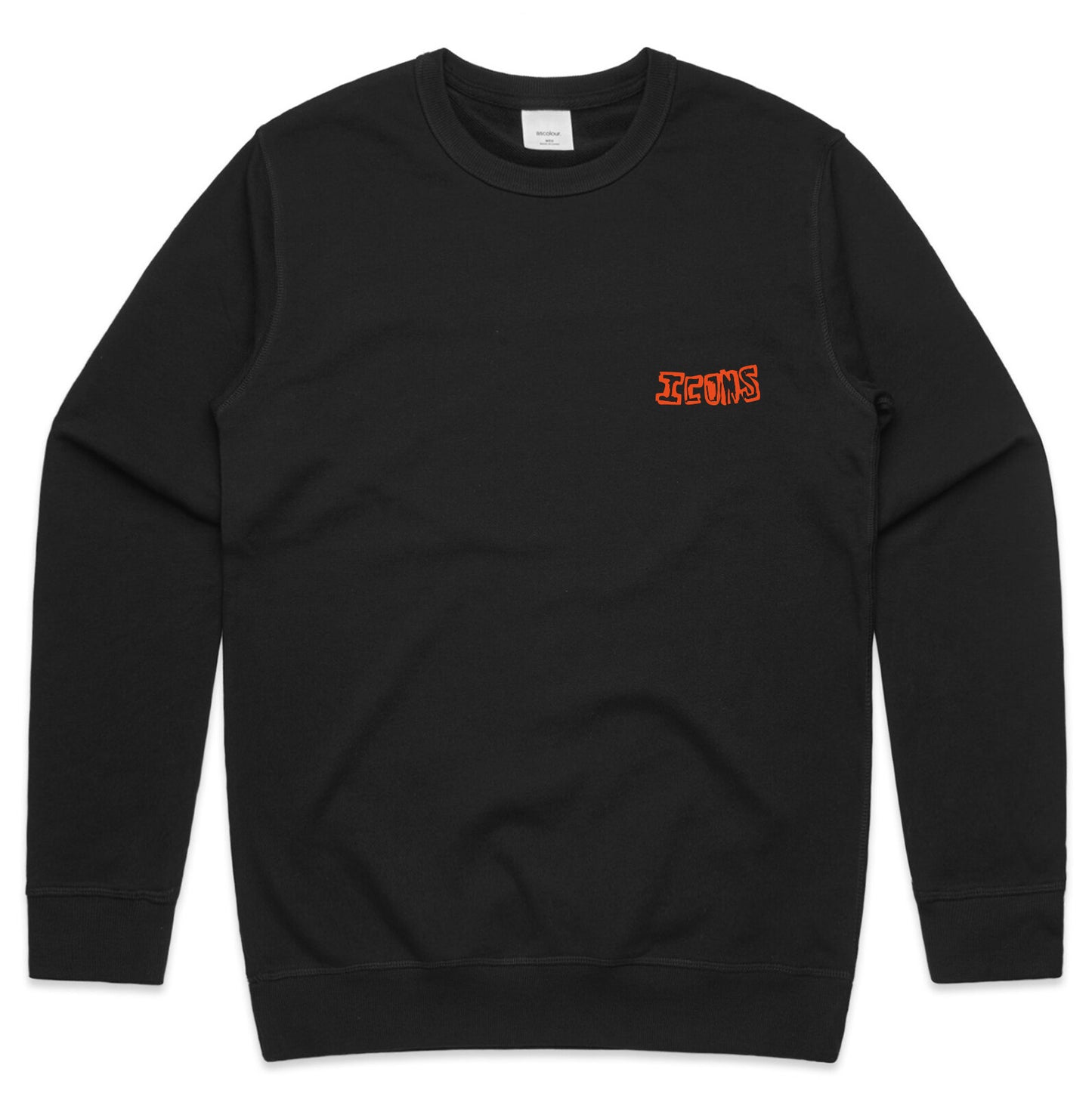 Icons Sweatshirt | Brian Bent (Black)
