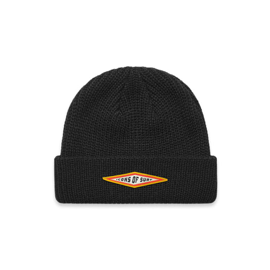 Icons Beanie | Decal Patch (Black)