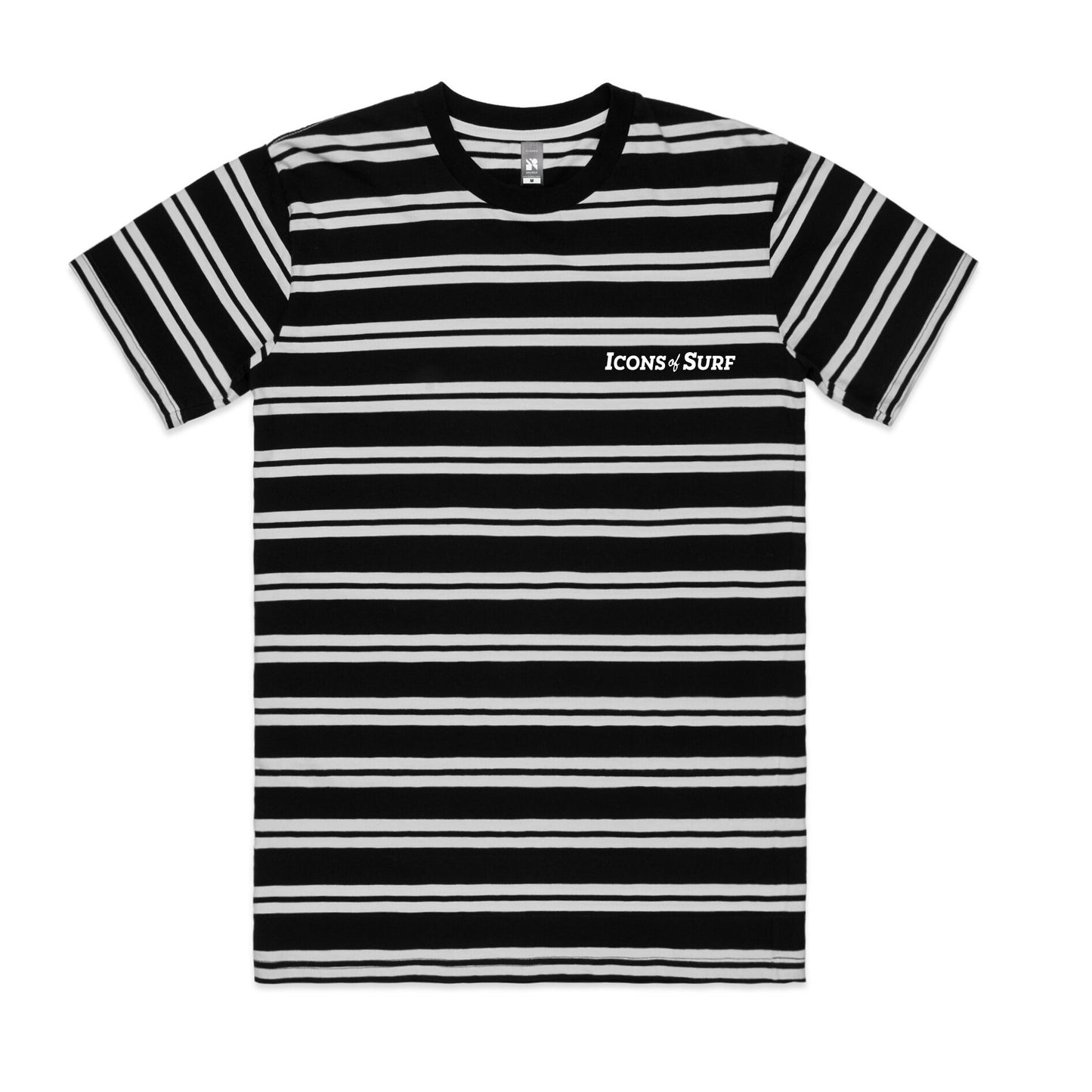 Icons T-Shirt | Stripe (Black)