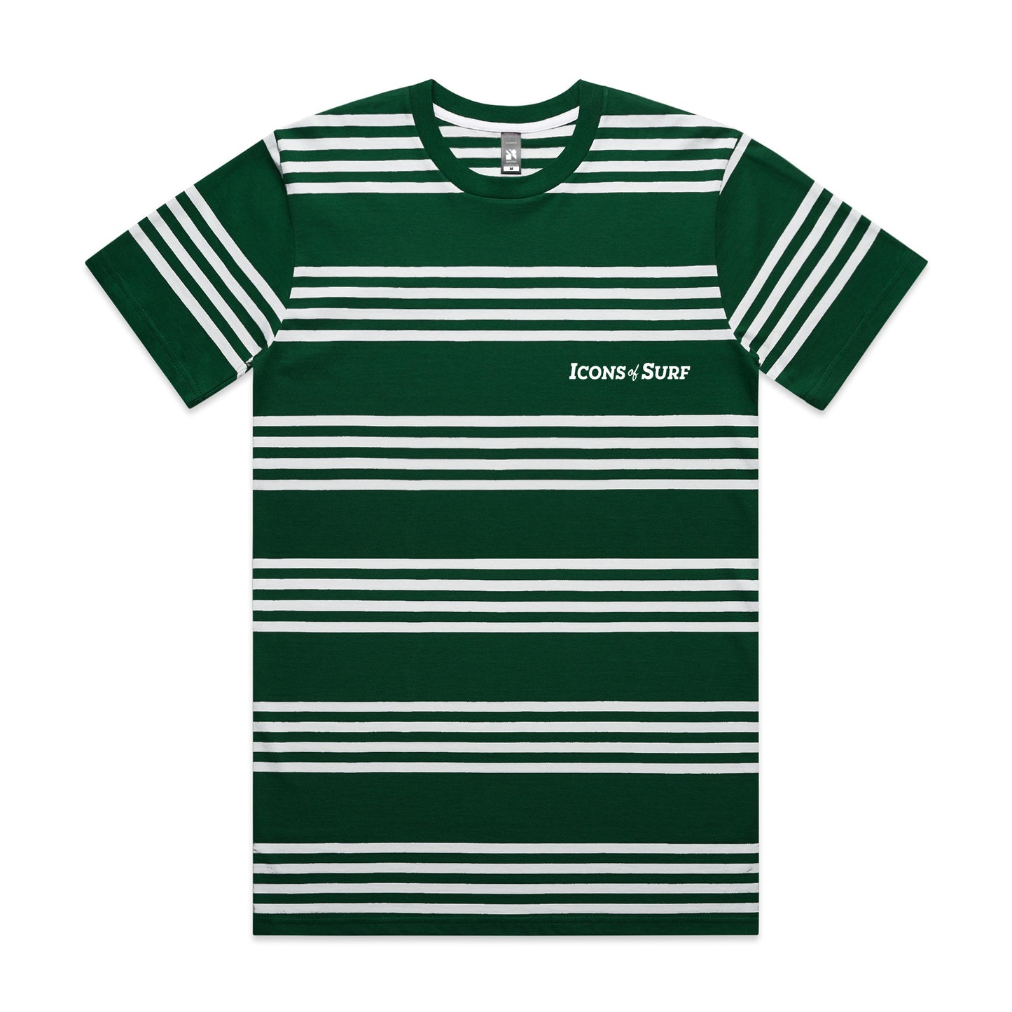 Icons T-Shirt | Quad Stripe (Emerald)
